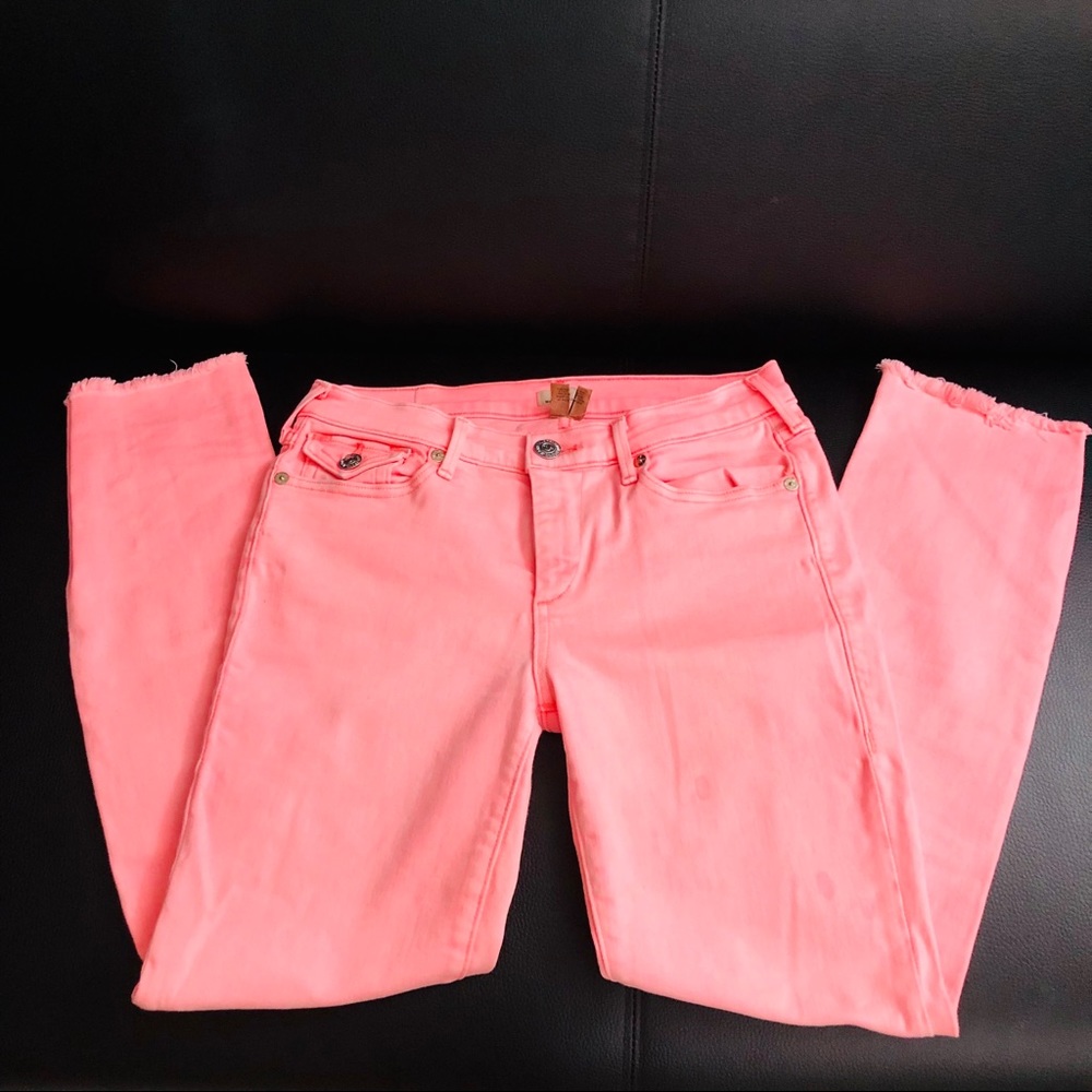 True Religion Orange Jean